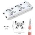 Butterfly Extension Form 100pcs -YC-08/ YC-09- MESSAGE NUMBER