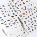 48pcs Different Butterfly Sticker