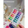 Vendeeni Reflective Glitter Sparkling Diamond Gel Polish 15ml 15 Colors/Set - F10 with free color