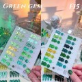 Vendeeni Reflective Glitter Sparkling Diamond Gel Polish 15ml 15 Colors/Set - F15 with free color