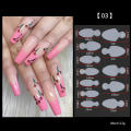 Reusable French Silicon Sticker Nail Dual Form 12pcs NUM 3