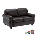 COUCHES GENUINE LEATHER 2 SEATER