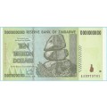 ZIMBABWE -  UNCIRCULATED TEN TRILLION DOLLARS NOTE