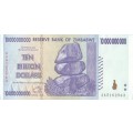ZIMBABWE  10  BILLION   DOLLARS   NOTE       AA5102963