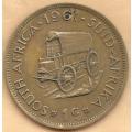 1961    1    CENT    COIN     SOUTH AFRICA           SUN7464