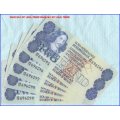 WOW    ***GPC DE KOCK  5 X  R2  NOTES IN SEQUENCE    ***        SET049
