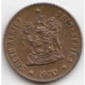 1970  1/2 Cent     Coin                SUN8697