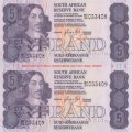 ***  GPC DE KOCK    R5  NOTES     TWO IN SEQUENCE   ***    AUNC to UNC    SET051