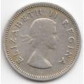 1954  Threepence Coin   SILVER                SUN9430