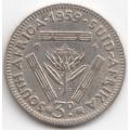 1959   THREEPENCE   SILVER                SUN9878