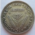 1956   THREEPENCE   COIN     SILVER       SUN10483