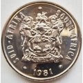 1981    20c    Coin                SUN10675*