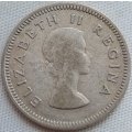 1955  Threepence Coin   SILVER                SUN10711