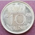 1964  10 Cent      Netherlands          SUN11300*