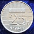 1984  25 Cents      Netherlands          SUN11308*