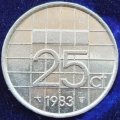 1983  25 Cents      Netherlands          SUN11311