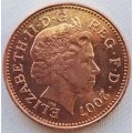 2007  -  One Penny Coin      United Kingdom         SUN11395*