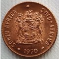 1970  1/2 Cent     Coin                SUN11434*