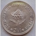 1961      2 1/2 c   Coin    SILVER          SUN11472*