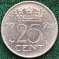 1978  25 Cents      Netherlands          SUN12053*
