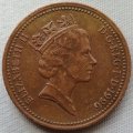 1996  -  One Penny Coin      United Kingdom         SUN12055*
