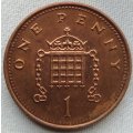 1993  -  One Penny Coin      United Kingdom         SUN12090*