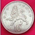 1992 -   10  Pence Coin      United Kingdom         SUN12195*