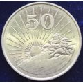 1990  50 Cents     Zimbabwe          SUN12272*