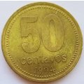 1994   50 CENTAVOS COIN      Argentina          SUN12393*