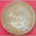 1919       1 Penny - George V      AUSTRALIA          SUN12446*