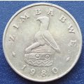 1980  5 Cents     Zimbabwe          SUN12459*