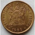 1989   1c   Coin               SUN12475*