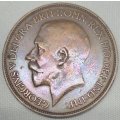 1920  -  Half Penny Coin      United Kingdom         SUN12500*