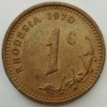 1970   1 Cent COIN       RHODESIA                      SUN12560*