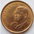 1968   2c   COIN   (Afrikaans)       SUN12580*