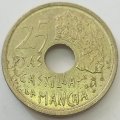 1996  25 Pesetas Coin      Spain          SUN12682*