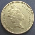 1991 -   FIVE Pence Coin      United Kingdom         SUN12753*