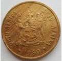 1980   2c   COIN   RSA      SUN12774*