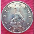 1997  20 Cents     Zimbabwe          SUN12892*
