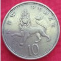 1973 -   10 New  Pence  Coin      United Kingdom         SUN12900*
