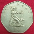 1969 -   50 New  Pence  Coin      United Kingdom         SUN12929*