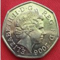 2006 -   FIFTY Pence Coin      United Kingdom         SUN13008*
