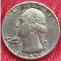 1965 -  ¼ Dollar `Washington Quarter`     USA         SUN13027*