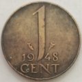 1948  1 Cent      Netherlands          SUN13034*