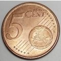 2002  5 Euro Cent      IRELAND          SUN13085*