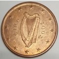2002  5 Euro Cent      IRELAND          SUN13085*