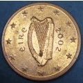 2002  5 Euro Cent      IRELAND          SUN13179*