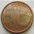 2005  5 Euro Cent      SPAIN          SUN13198*