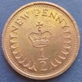 1973  -  1/2 New Penny Coin      United Kingdom         SUN13203*