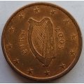 2005      1 Euro Cent      IRELAND          SUN13290*